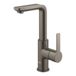 Grohe Lineare Tek Kumandalı Lavabo Bataryası 1/2″ L-Boyut, Brushed Hard Graphite - Görsel 4