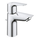Grohe BauEdge Tek Kumandalı Lavabo Bataryası S-Boyut, Krom - 23328001 - Lavabo Bataryaları