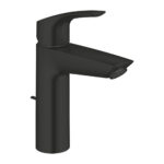 Grohe Eurosmart Tek Kumandalı Lavabo Bataryası M-Boyut, Mat Siyah - 23393243E - Lavabo Bataryaları
