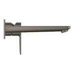 Grohe Lineare İki Delikli Lavabo Bataryası L-Boyut, Brushed Hard Graphite - Görsel 2