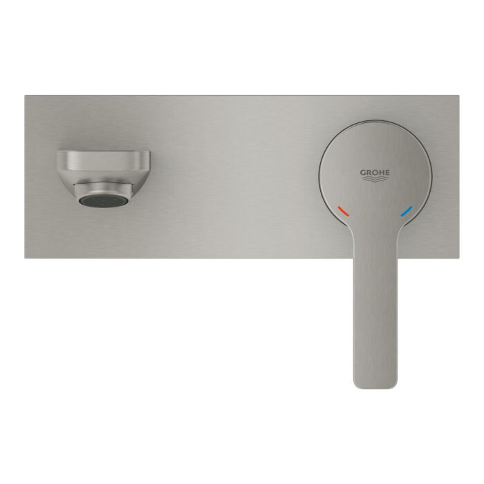 Grohe Lineare İki Delikli Lavabo Bataryası L-Boyut, Paslanmaz Çelik - Görsel 3