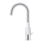 Grohe Eurosmart Tek Kumandalı Lavabo Bataryası 1/2″ L-Boyut, Krom - Görsel 2