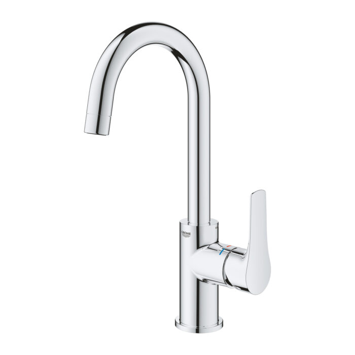 Grohe Eurosmart Tek Kumandalı Lavabo Bataryası 1/2″ L-Boyut, Krom - Görsel 4