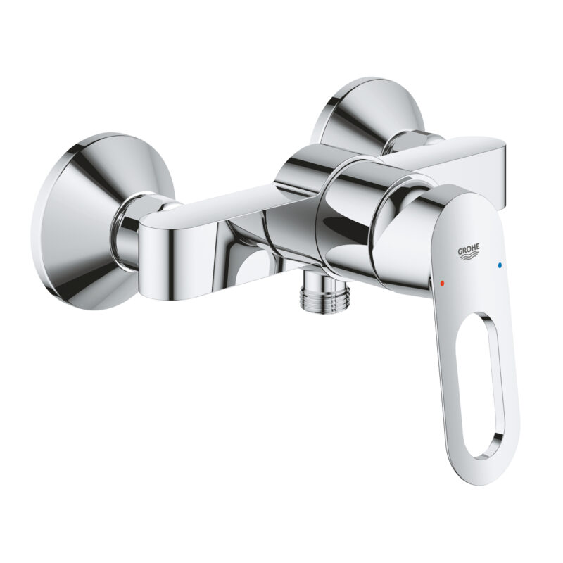 Grohe Bauloop Tek Kumandalı Duş Bataryası, Krom - 23634000 - Duş Bataryası