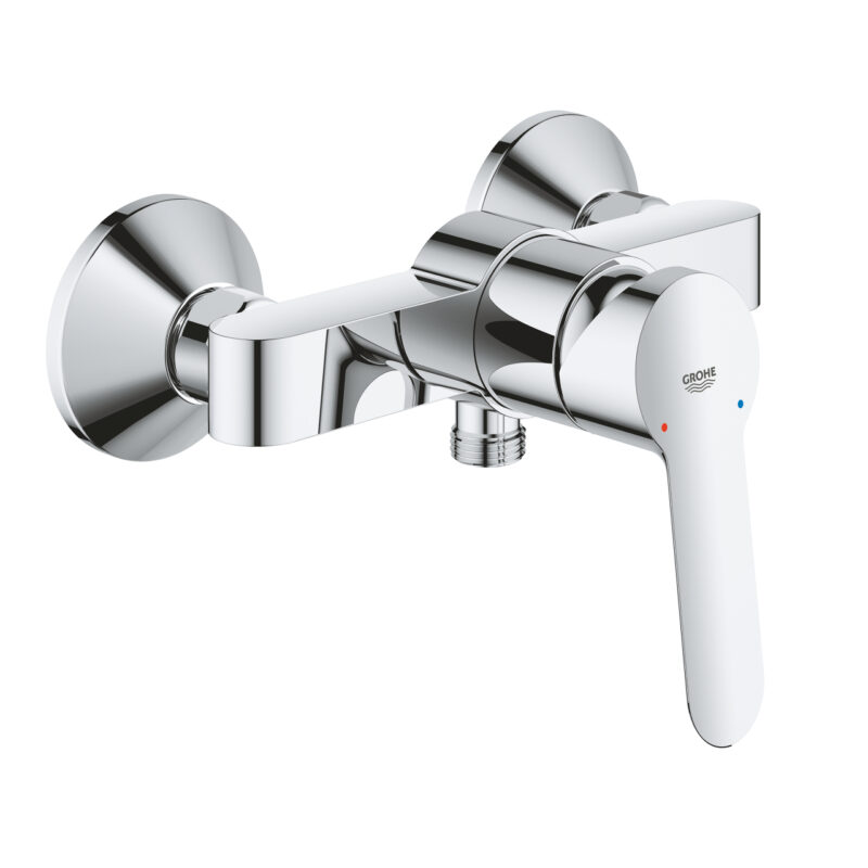 Grohe Bauedge Tek Kumandalı Duş Bataryası, Krom - 23636000 - Duş Bataryası