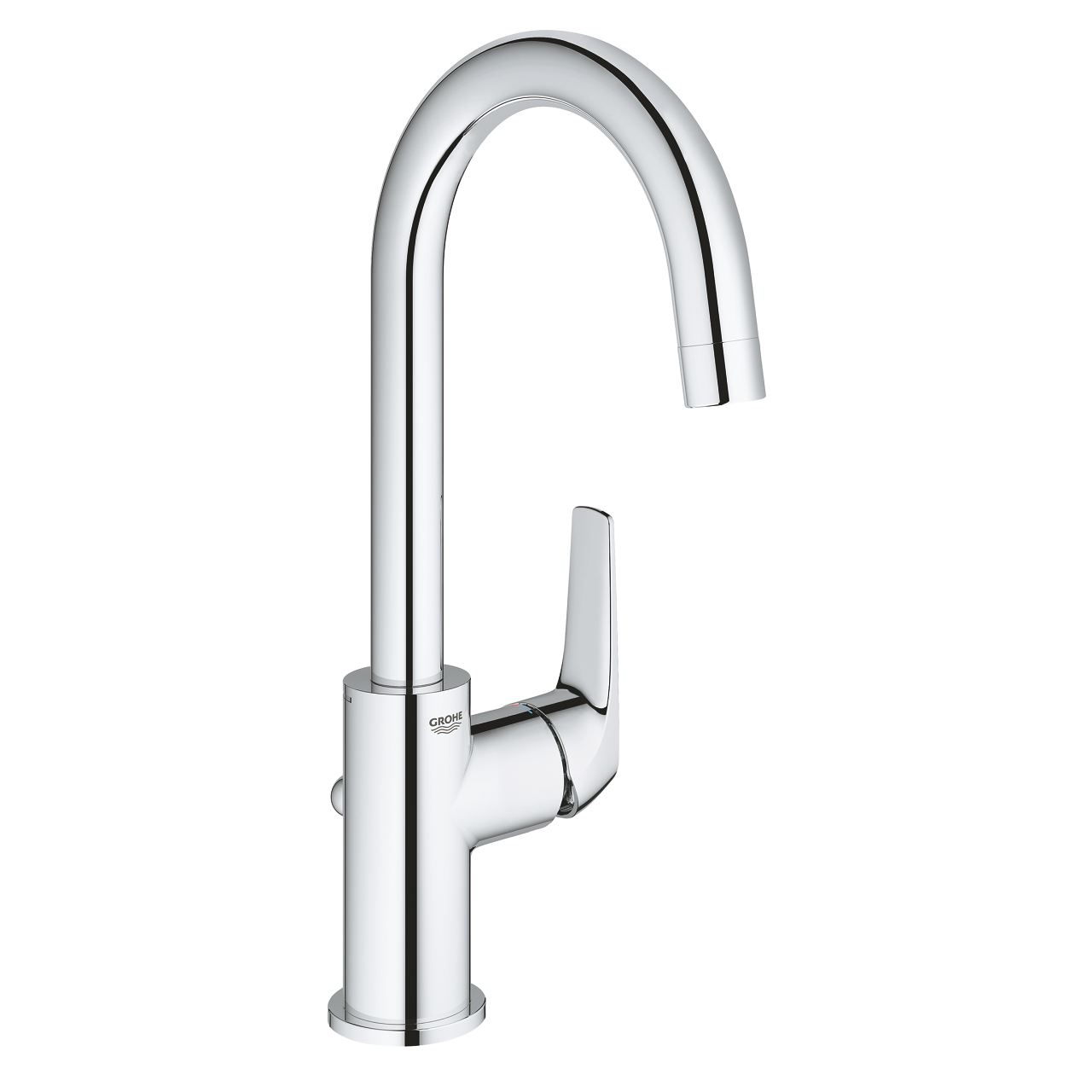 23753000_1_1.jpg Grohe BauFlow Tek Kumandalı Lavabo Bataryası 1/2″ L-Boyut, Krom - Görsel 1