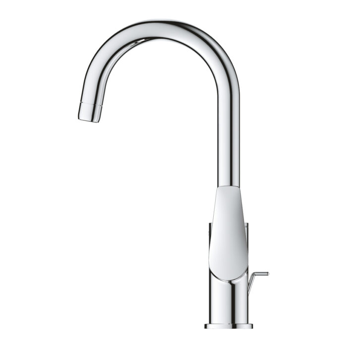 Grohe BauEdge Tek Kumandalı Lavabo Bataryası 1/2″ L-Boyut, Krom - Görsel 2