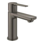 Grohe Lineare Tek Kumandalı Lavabo Bataryası 1/2″ Xs-Boyut, Brushed Hard Graphite - 23791AL1 - Lavabo Bataryaları
