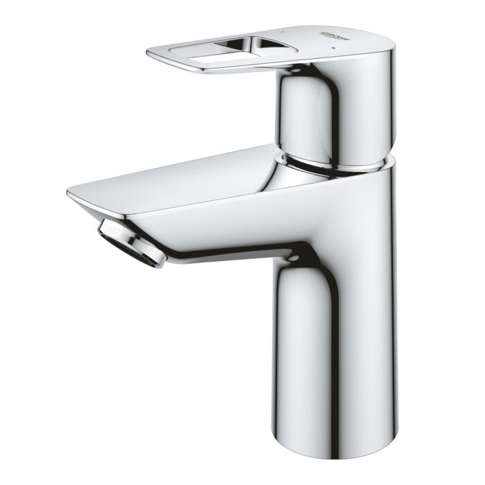 Grohe BauLoop Tek Kumandalı Lavabo Bataryası S-Boyut, Krom - Görsel 4