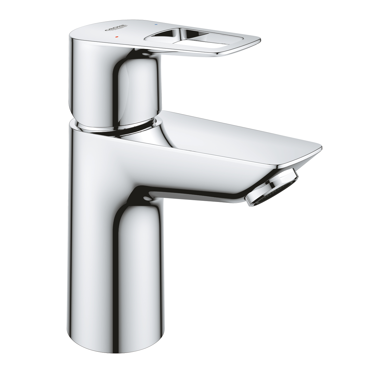 23878001 Grohe BauLoop Tek Kumandalı Lavabo Bataryası S-Boyut, Krom - Görsel 1