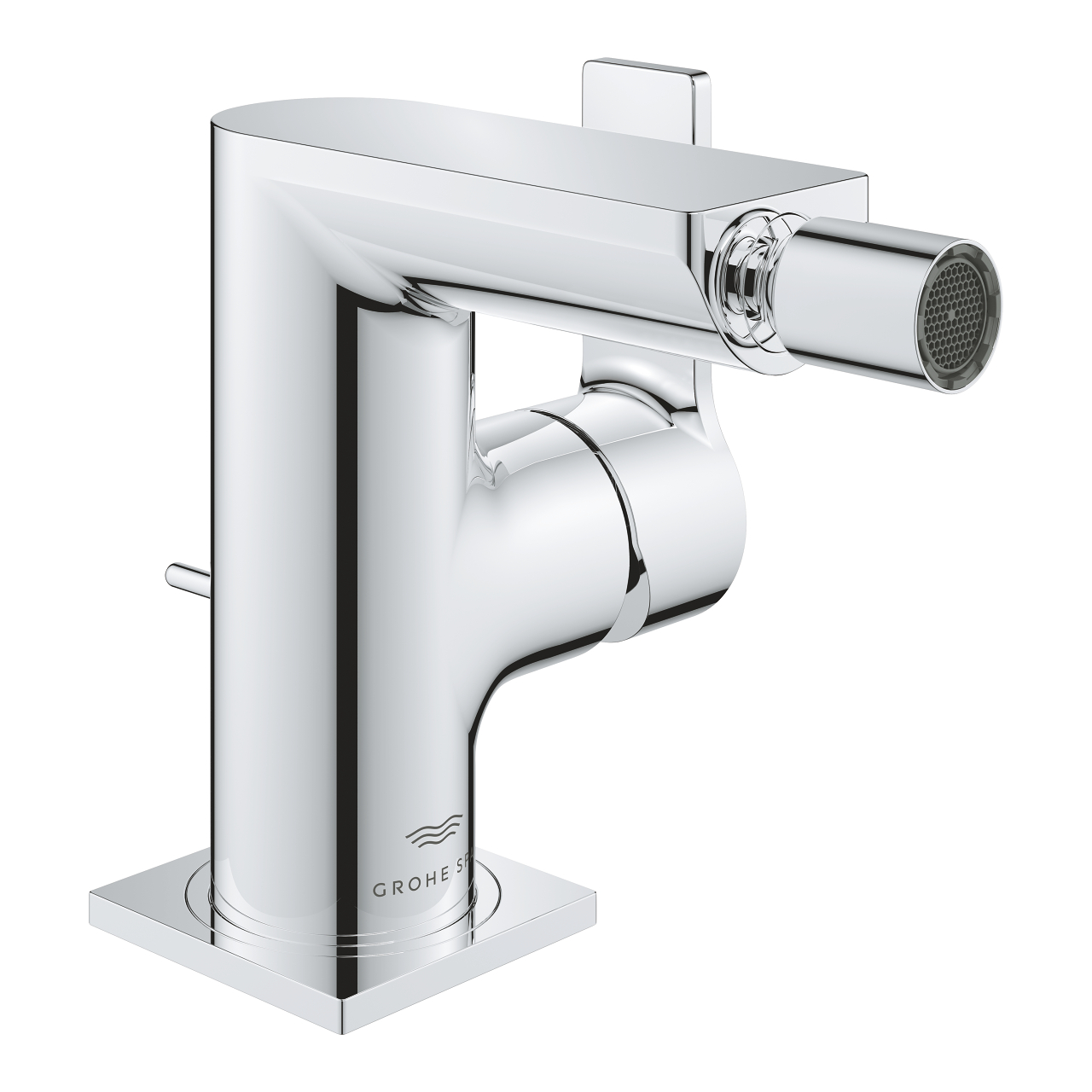 24160001 Grohe Allure Tek Kumandalı Bide Bataryası, Krom - Görsel 1