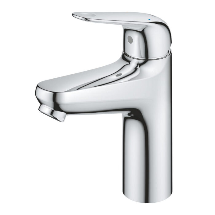Grohe Euroeco Tek Kumandalı Lavabo Bataryası M-Boyut, Krom - Görsel 3