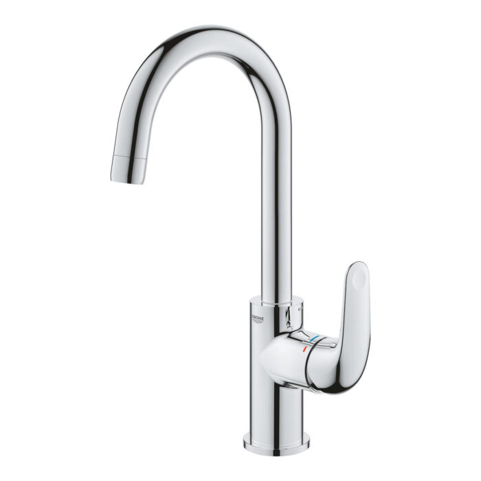 Grohe Euroeco Tek Kumandalı Lavabo Bataryası 1/2″ L-Boyut, Krom - Görsel 4