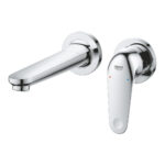 Grohe Euroeco İki Delikli Lavabo Bataryası, Krom - Görsel 4