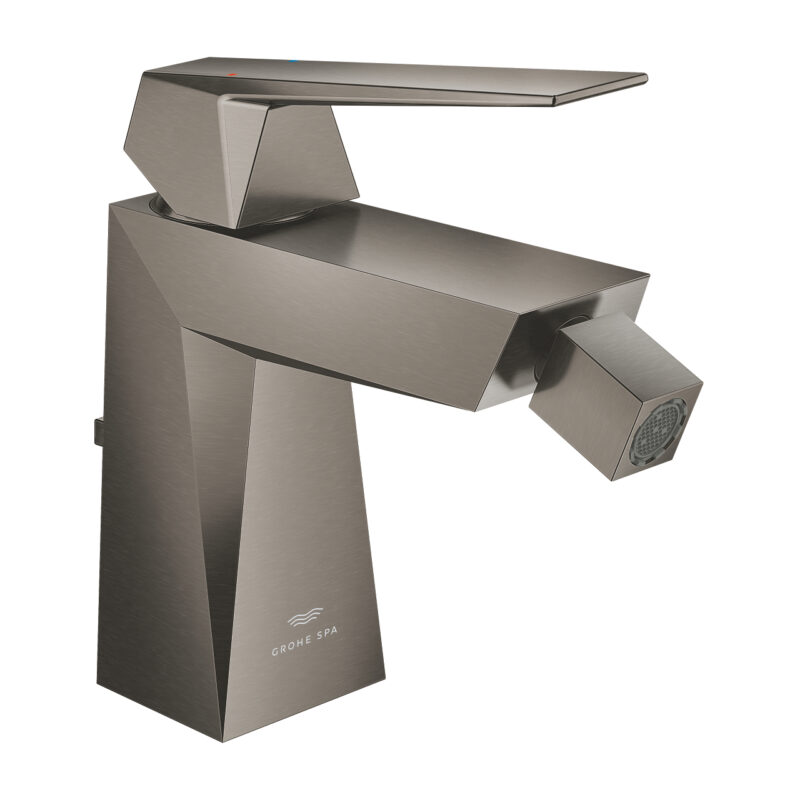 Grohe Allure Brilliant Tek Kumandalı Bide Bataryası, Brushed Hard Graphite - 24347AL0 - Bide Bataryası