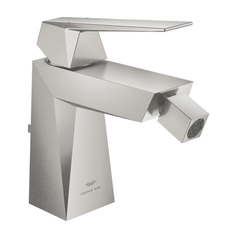 Grohe Allure Brilliant Tek Kumandalı Bide Bataryası, Paslanmaz Çelik - 24347DC0 - Bide Bataryası