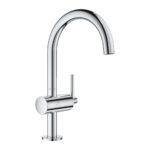 Grohe Atrio Tek Kumandalı Lavabo Bataryası 1/2″ L-Boyut, Krom