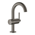 Grohe Atrio Tek Kumandalı Lavabo Bataryası M-Boyut, Brushed Hard Graphite