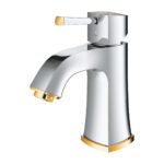 Grohe Grandera Tek Kumandalı Lavabo Bataryası M-Boyut, Krom/Altın - 24370IG0 - Lavabo Bataryaları - 2