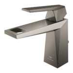 Grohe Allure Brilliant Private Collection Tek Kumandalı Lavabo Bataryası M-Boyut, Brushed Hard Graphite - 24397AL0 - Lavabo Bataryaları - 2