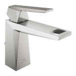 Grohe Allure Brilliant Private Collection Tek Kumandalı Lavabo Bataryası M-Boyut, Paslanmaz Çelik - 24397DC0 - Lavabo Bataryaları