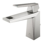 Grohe Allure Brilliant Private Collection Tek Kumandalı Lavabo Bataryası M-Boyut, Paslanmaz Çelik - 24397DC0 - Lavabo Bataryaları - 2