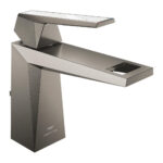 Grohe Allure Brilliant Private Collection Tek Kumandalı Lavabo Bataryası M-Boyut, Brushed Hard Graphite