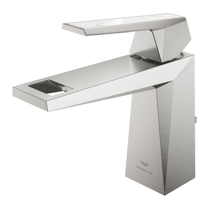 Grohe Allure Brilliant Private Collection Tek Kumandalı Lavabo Bataryası M-Boyut, Paslanmaz Çelik - Görsel 3
