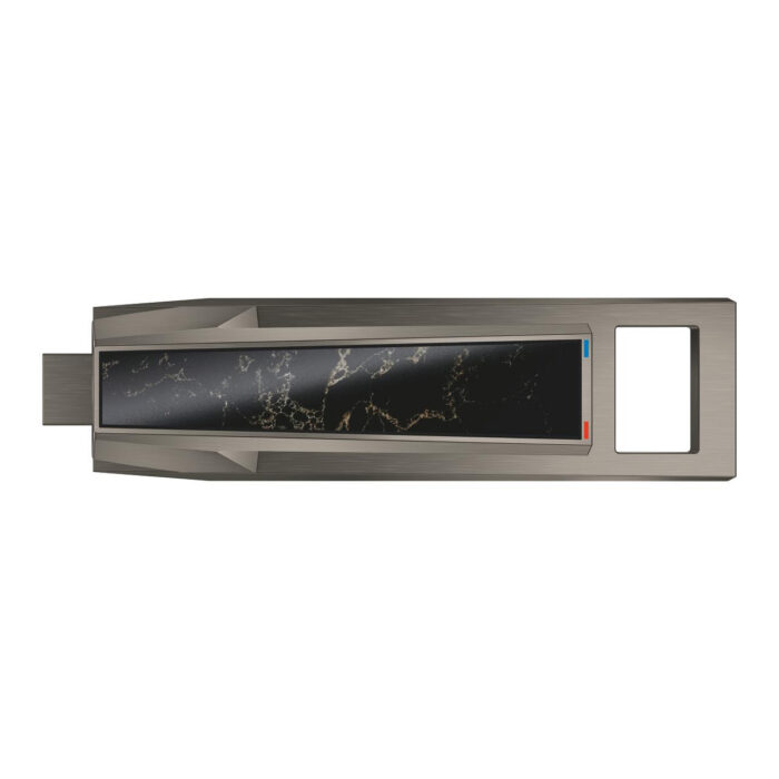 Grohe Allure Brilliant Private Collection Tek Kumandalı Lavabo Bataryası M-Boyut, Brushed Hard Graphite - 24399AL0 - Lavabo Bataryaları - 3