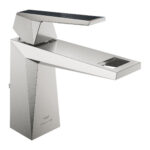 Grohe Allure Brilliant Private Collection Tek Kumandalı Lavabo Bataryası M-Boyut, Paslanmaz Çelik - 24399DC0 - Lavabo Bataryaları