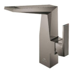 Grohe Allure Brilliant Private Collection Tek Kumandalı Lavabo Bataryası 1/2″ L-Boyut, Brushed Hard Graphite - Görsel 4