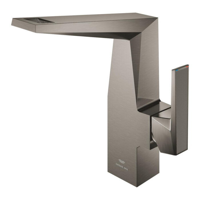 Grohe Allure Brilliant Private Collection Tek Kumandalı Lavabo Bataryası 1/2″ L-Boyut, Brushed Hard Graphite - Görsel 4
