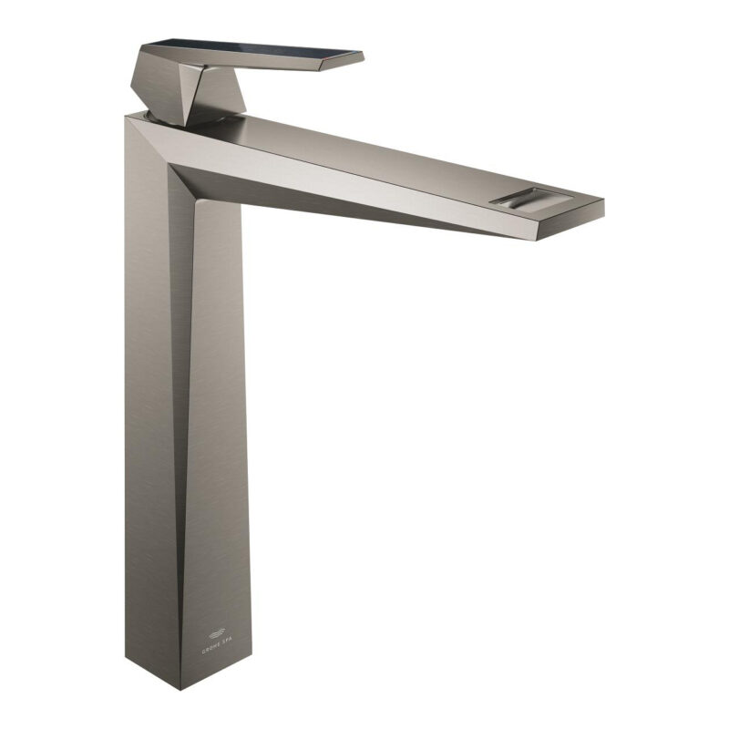 Grohe Allure Brilliant Private Collection Tek Kumandalı Lavabo Bataryası Xl-Boyut, Brushed Hard Graphite - 24419AL0 - Çanak Lavabo Bataryası