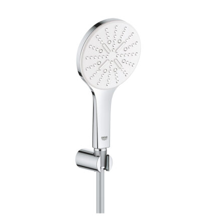 Grohe Rainshower SmartActive 130 Duşu Seti 3 Akışlı, Ay Beyazı - 26581LS0 - Sürgülü Duş Setleri