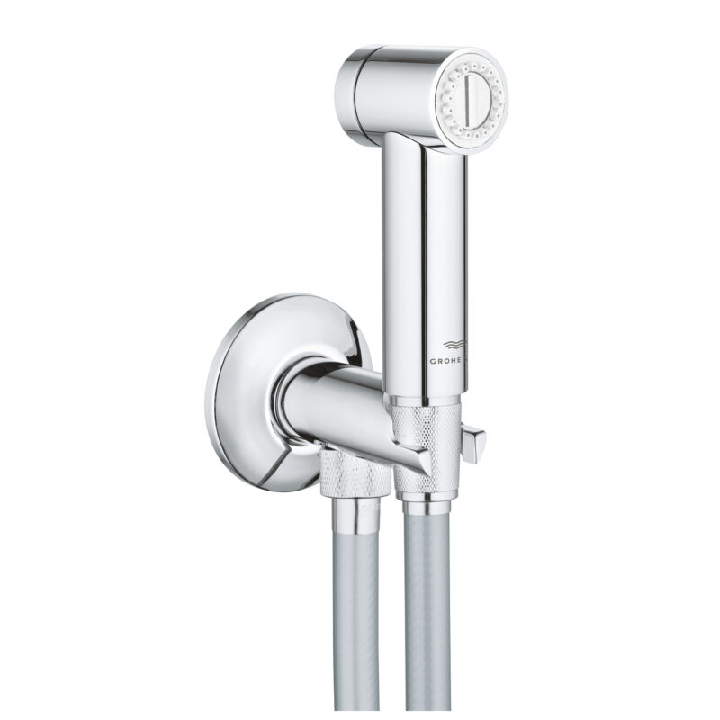 Grohe Rainshower Aqua Duvardan Askılı Set 1 Akışlı Ara Musluk İle Birlikte, Krom - 26841000 - Banyo ve Mutfak Tamamlayıcı Gereçleri