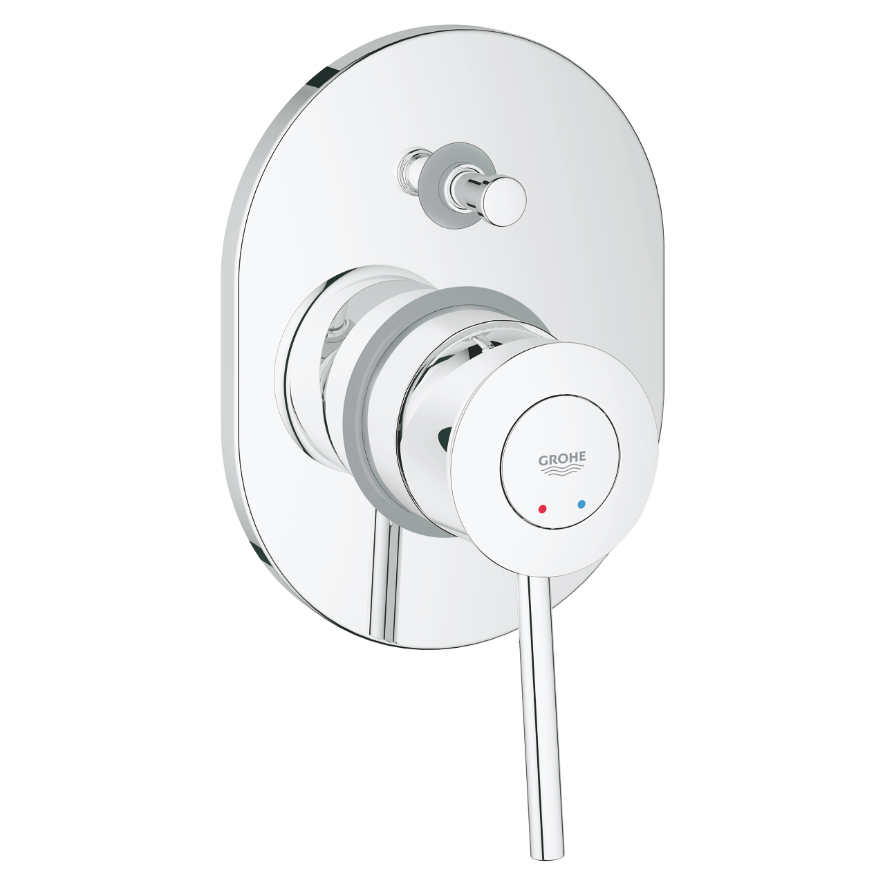 29047000 Grohe BauClassic Ankastre Banyo/Duş Bataryası, Krom - Görsel 1