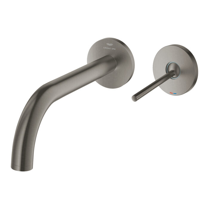 Grohe Atrio 2 Delikli Joystick Lavabo Bataryası, Brushed Hard Graphite - Görsel 2