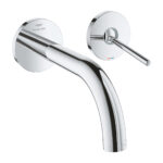 Grohe Atrio 2 Delikli Joystick Lavabo Bataryası, Krom