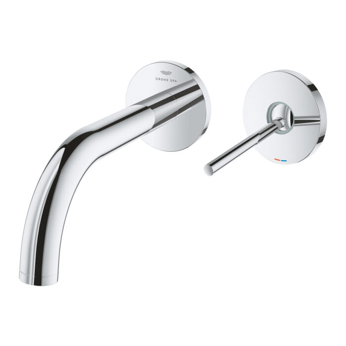 Grohe Atrio 2 Delikli Joystick Lavabo Bataryası, Krom - Görsel 2