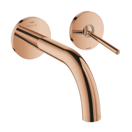 Grohe Atrio 2 Delikli Joystick Lavabo Bataryası, Warm Sunset