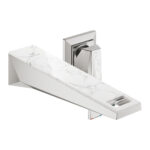 Grohe Allure Brilliant Private Collection İki Delikli Lavabo Bataryası M-Boyut, Paslanmaz Çelik