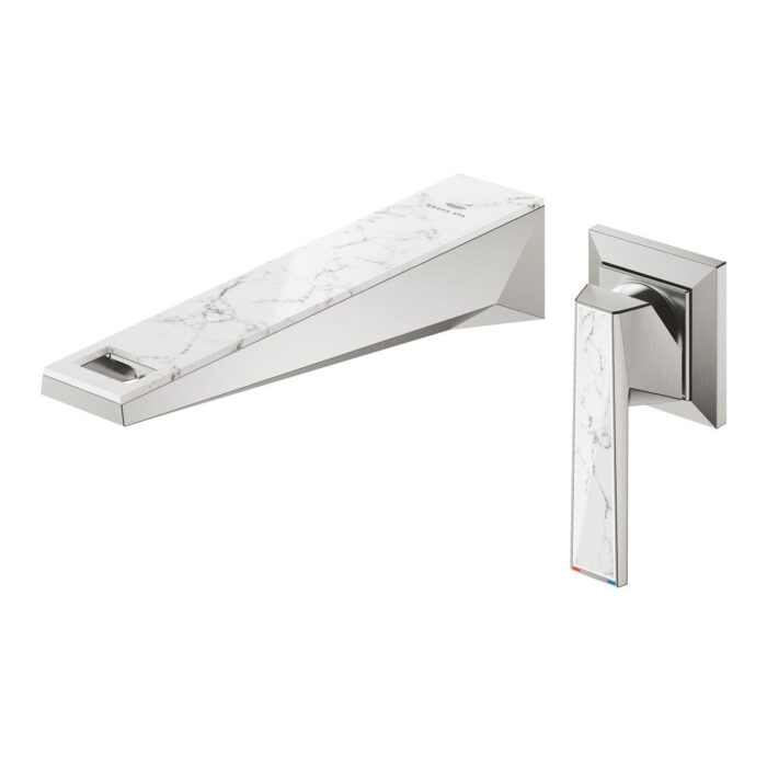 Grohe Allure Brilliant Private Collection İki Delikli Lavabo Bataryası M-Boyut, Paslanmaz Çelik - Görsel 3