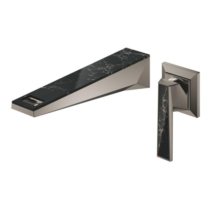 Grohe Allure Brilliant Private Collection İki Delikli Lavabo Bataryası M-Boyut, Brushed Hard Graphite - Görsel 3
