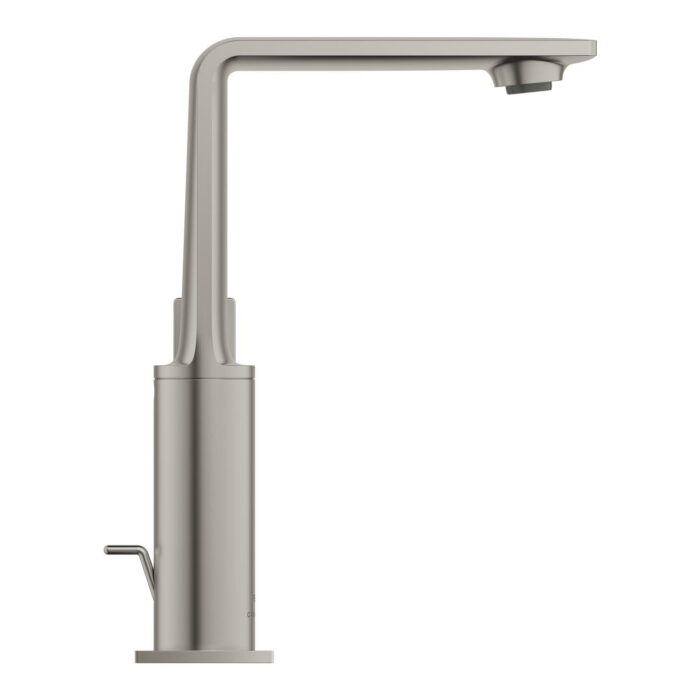Grohe Allure Tek Kumandalı Lavabo Bataryası 1/2″ L-Boyut, Satin Steel - Görsel 3