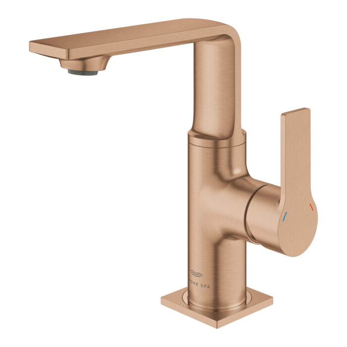 Grohe Allure Tek Kumandalı Lavabo Bataryası M-Boyut, Brushed Warm Sunset - Görsel 4