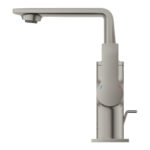 Grohe Allure Tek Kumandalı Lavabo Bataryası M-Boyut, Satin Steel - Görsel 2