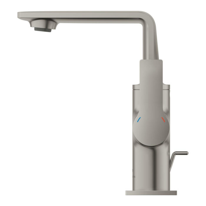 Grohe Allure Tek Kumandalı Lavabo Bataryası M-Boyut, Satin Steel - Görsel 2