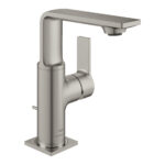 Grohe Allure Tek Kumandalı Lavabo Bataryası M-Boyut, Satin Steel