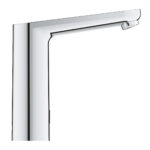 Grohe Eurosmart Cosmopolitan E Fotoselli Lavabo Bataryası, 1/2″, L-Boyut, Çift Su Girişli, Ayarlanabilir Sıcaklık Sınırlayıcısı, Krom - Görsel 3