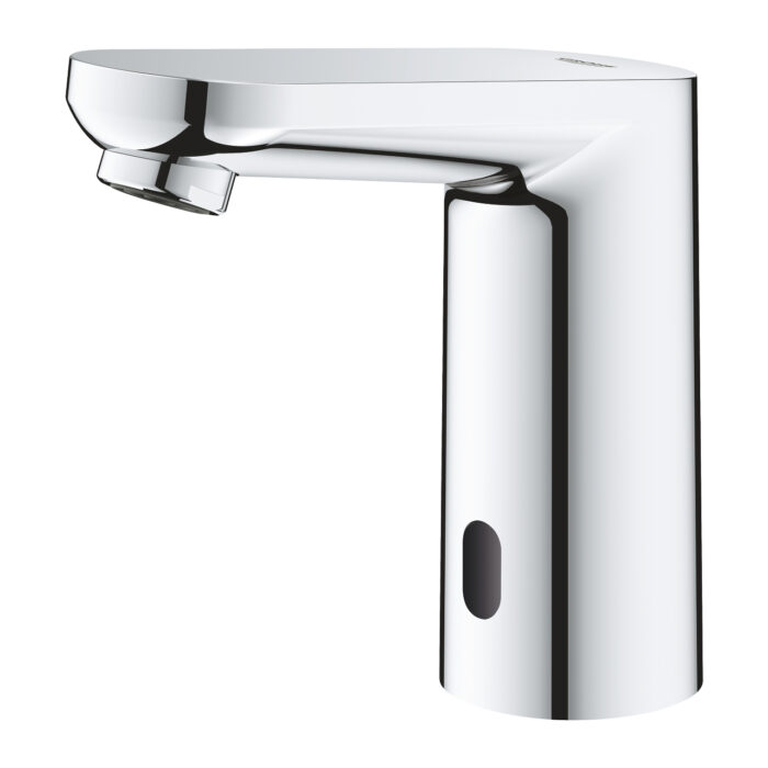 Grohe Eurosmart Cosmopolitan E Fotoselli Lavabo Bataryası, Tek Su Girişli, Krom - Görsel 3